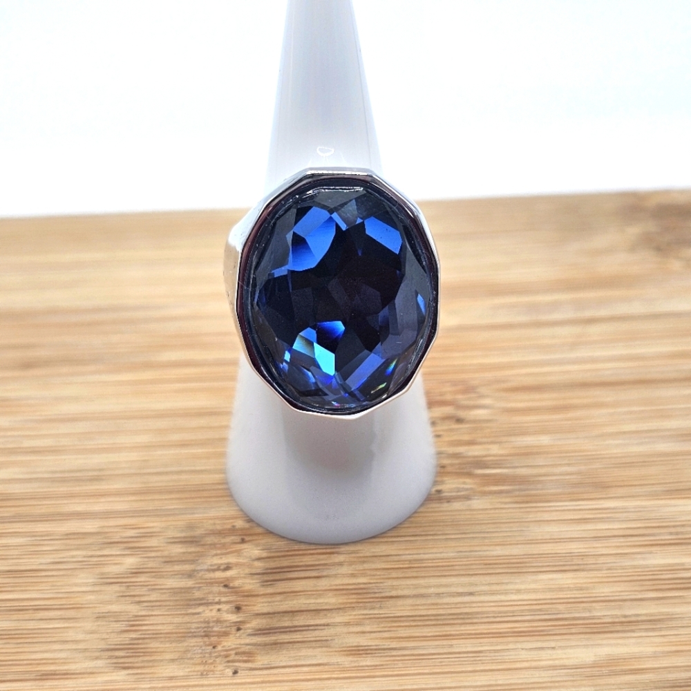 Swarovski Blue Crystal Ring